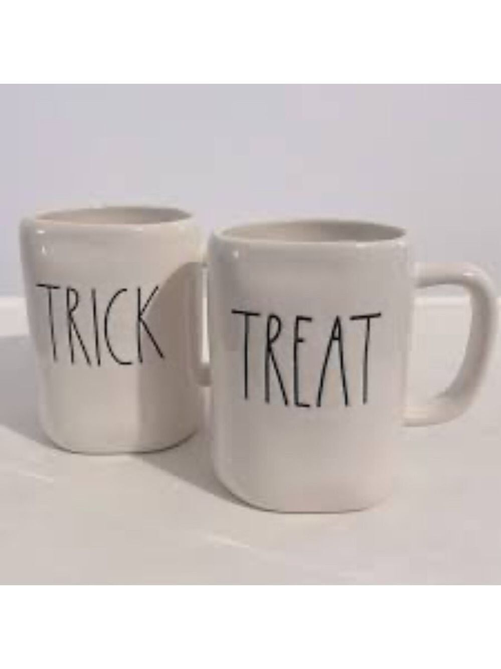 RAE DUNN Trick Or Treat Mugs NWOT